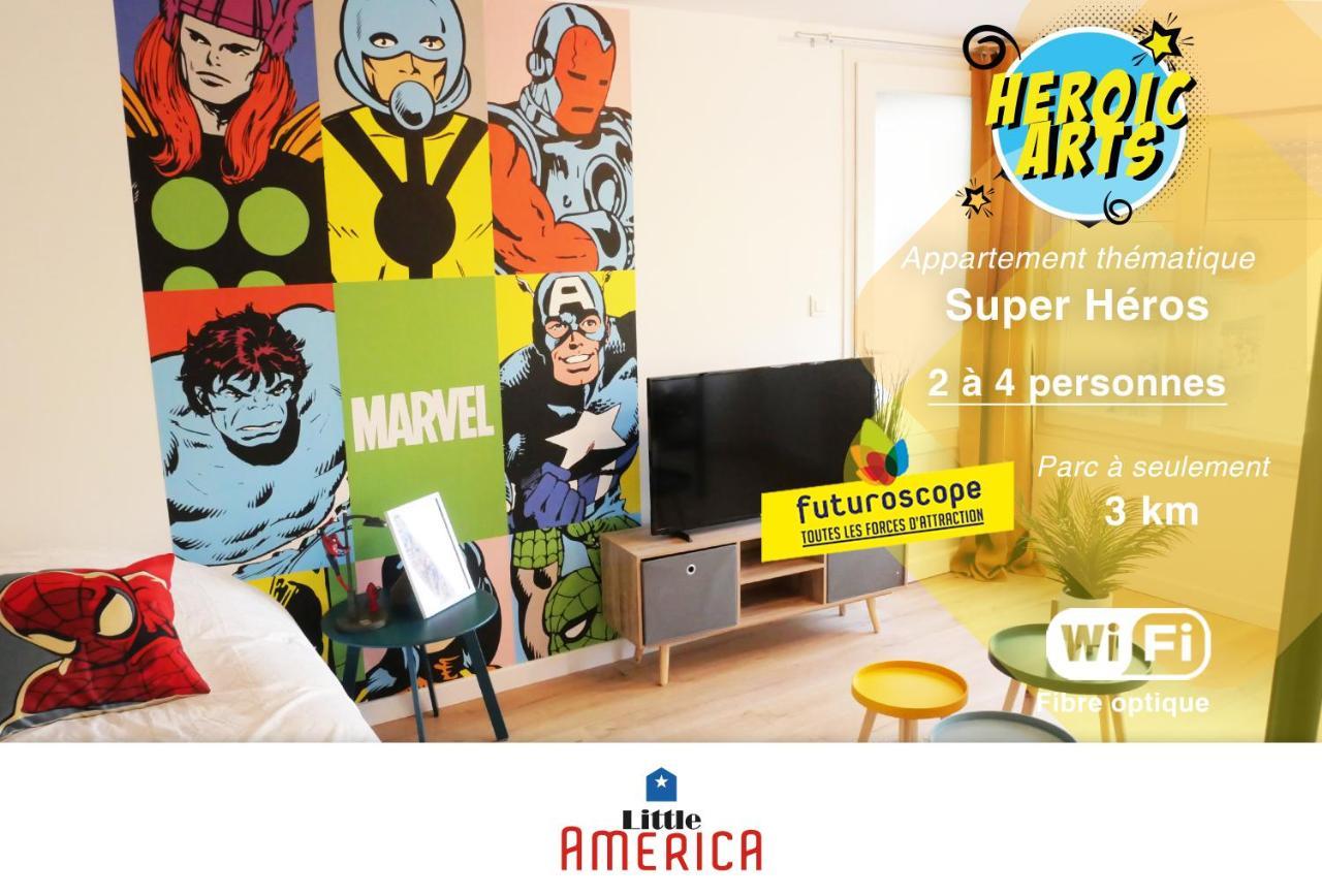 Little America - Appart Hotel 3Km Futuroscope Жоне-Клан Экстерьер фото