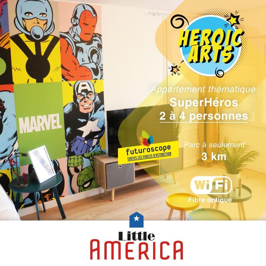 Little America - Appart Hotel 3Km Futuroscope Жоне-Клан Экстерьер фото
